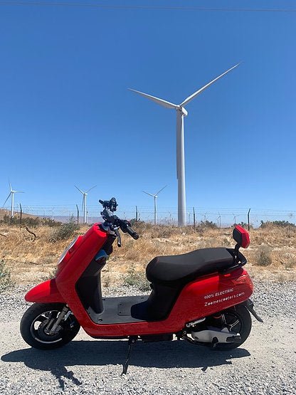 X - Zoom Scooter - Eevo Motors - Red - 