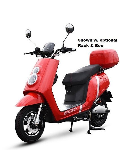 X - Zoom Scooter - Eevo Motors - Red - 