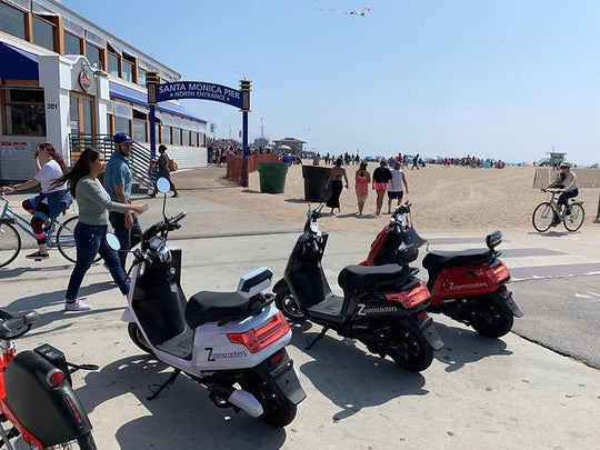 X - Zoom Scooter - Eevo Motors - Red - 